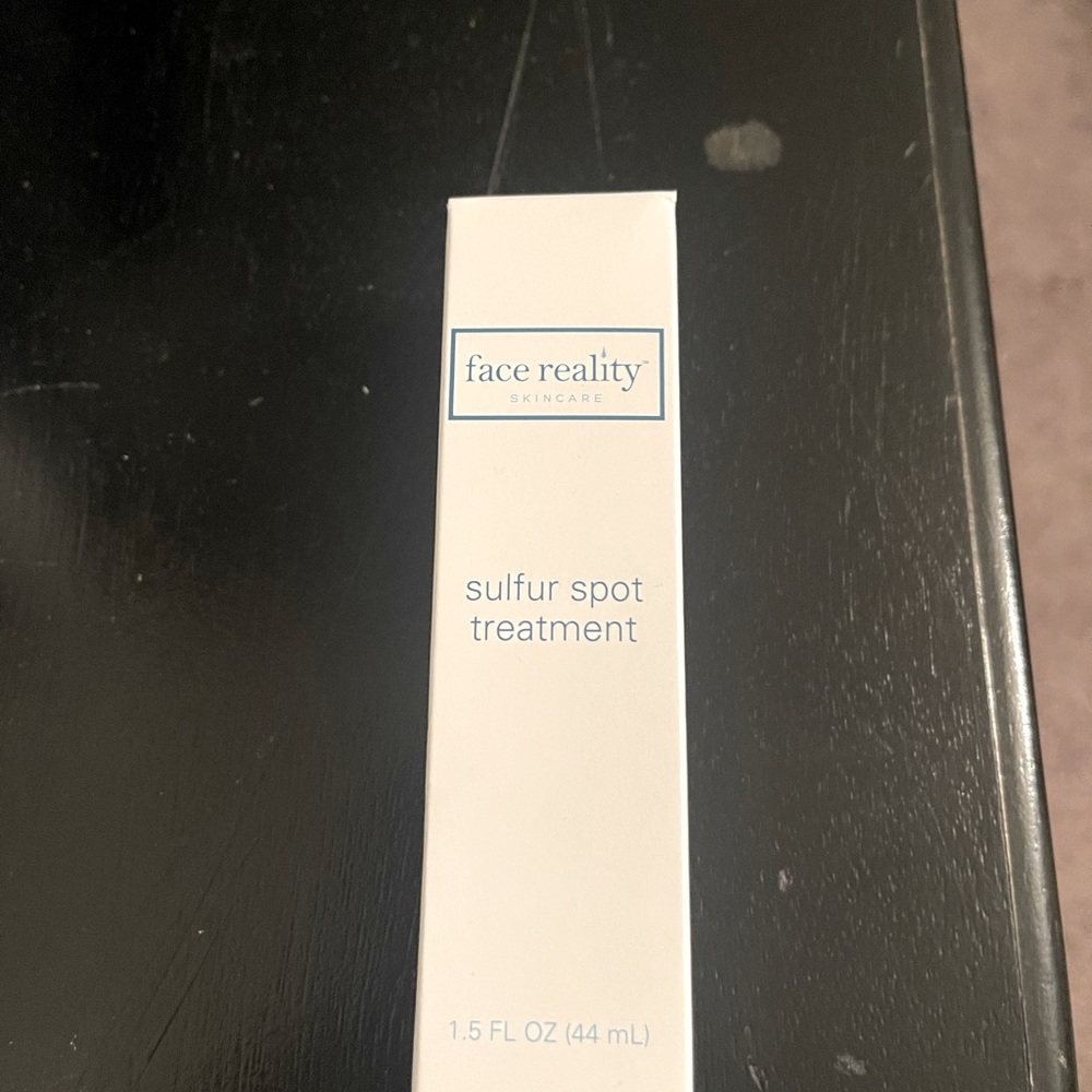 Unopened brand new Face Reality sulfur spot treatment for acne